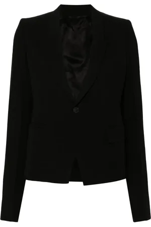 Rick Owens Sakko mit Grain de Poudre-Muster
