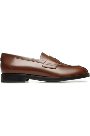 Bally Loafer mit Logo-Schild
