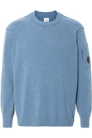 C.P. Company Pullover mit Linsen-Detail