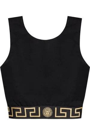 VERSACE Sport-BH mit Greca-Bund
