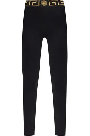 VERSACE Leggings mit Greca-Bund