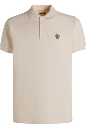 Bally Besticktes Poloshirt aus Bio-Baumwolle