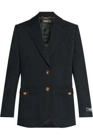 VERSACE Sakko mit Logo-Applikation