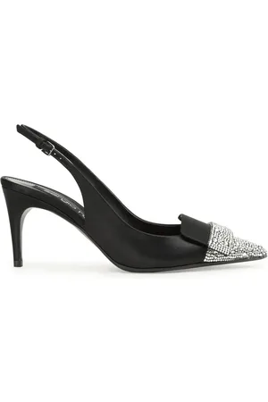 Sergio Rossi SR1 Pumps mit Kristallen 75mm