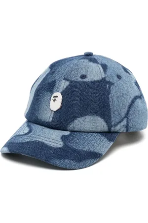 A Bathing Ape Baseballkappe mit Logo-Applikation
