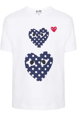 Comme des Garçons T-Shirt mit Herzmotiv