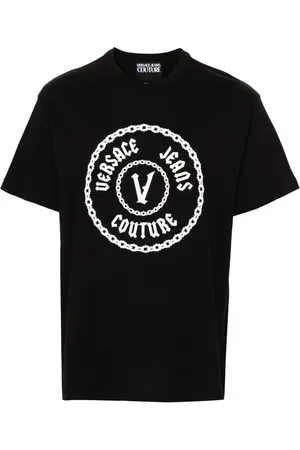 VERSACE T-Shirt mit vorstehendem Logo
