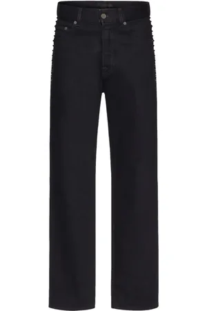VALENTINO GARAVANI Rockstud Untitled Straight-Leg-Jeans
