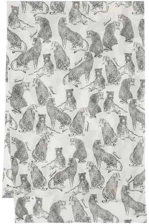 Twin-Set Schal mit Jaguar-Print