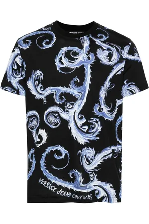 VERSACE T-Shirt mit Barocco-Print