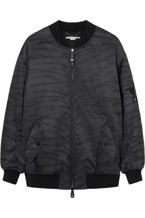 Stella McCartney Bomberjacke mit Tiger-Print