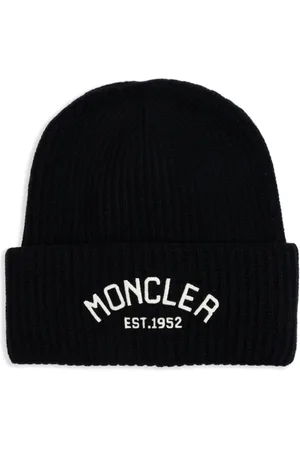 Moncler Beanie mit Logo-Stickerei