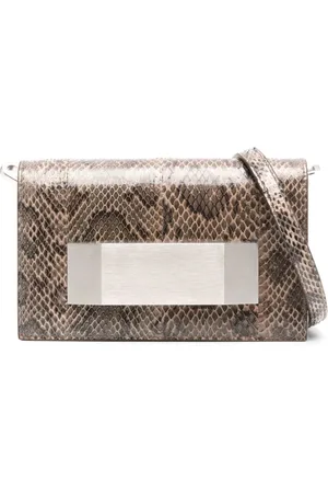 Rick Owens Clutch mit Schlangen-Optik