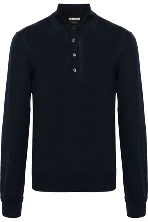 Tom Ford Langärmeliges Poloshirt