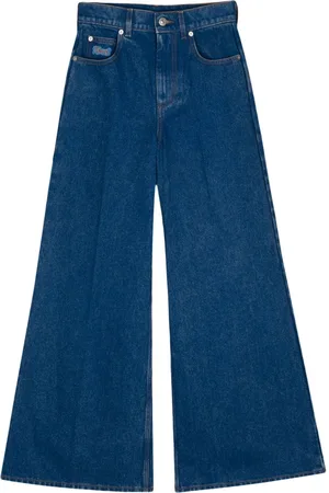 Marni Wide-Leg-Jeans aus Bio-Baumwolle