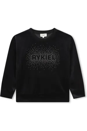 Sonia Rykiel Enfant T-Shirt mit Strass-Logo