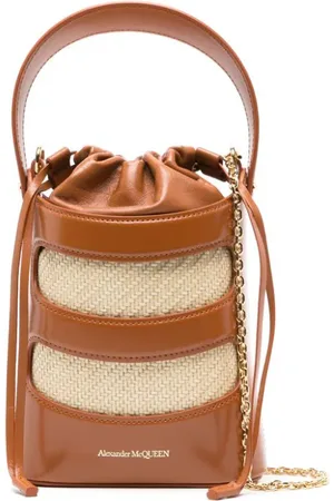 Alexander McQueen Mini Rise Beuteltasche