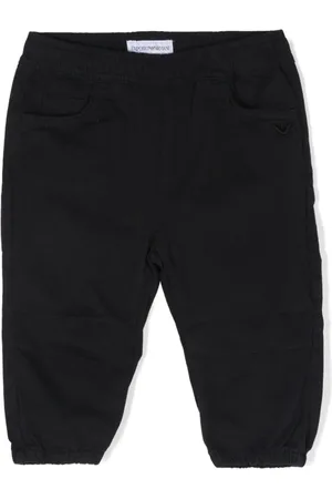 Emporio Armani Tapered-Hose mit Faltendetail