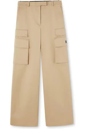 VERSACE Weite Hose mit hohem Bund