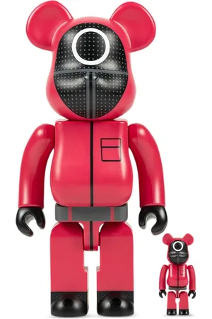 MEDICOM TOY X Squid Game Guard "Circle" BE@RBRICK 100% und 400% Figuren-Set