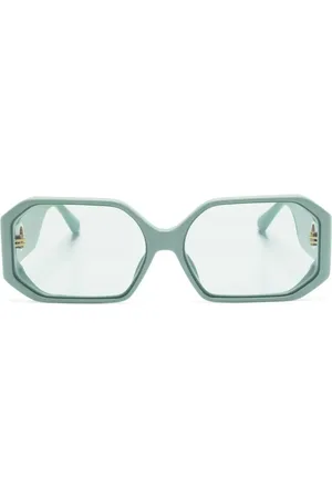 Linda Farrow Bailey Sonnenbrille mit geometrischem Gestell