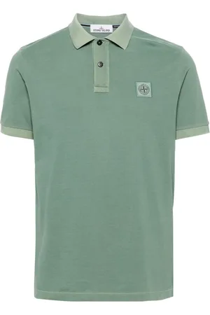 Stone Island Poloshirt mit Kompass