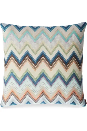 Missoni Agadir Kissen mit Zickzackmuster (40cm x 40cm)