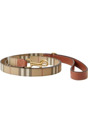 Burberry Hundeleine mit Vintage-Check