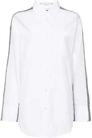 Stella McCartney Cardigan-Hemd im Layering-Look