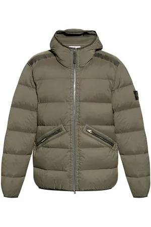 Stone Island Gefütterte Kapuzenjacke