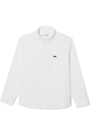 Lacoste Hemd mit Logo-Applikation
