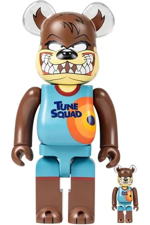 MEDICOM TOY X Space Jam Tasmanian Devil BE@RBRICK Figur-Set