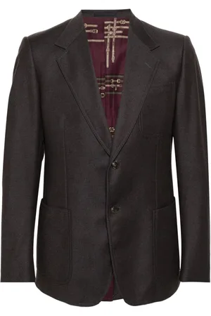 Gucci 2000 Sakko mit fallendem Revers