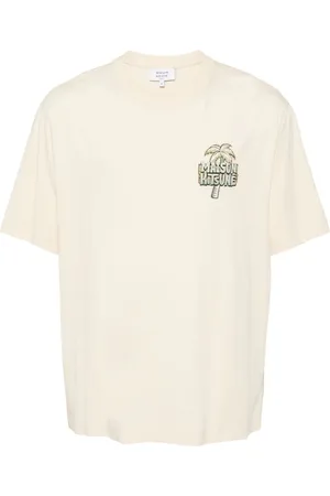 Maison Kitsuné T-Shirt mit grafischem Print