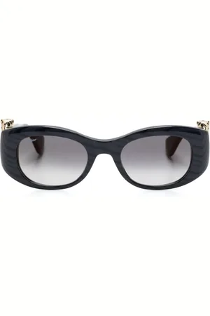 Cartier Panthère de Cartier Sonnenbrille mit eckigem Gestell