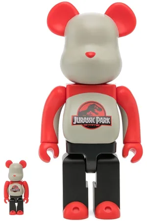 MEDICOM TOY Jurassic Park BE@RBRICK 100% und 400% Figuren-Set
