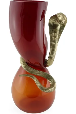 VANESSA MITRANI Cobra Vase aus Glas 400mm