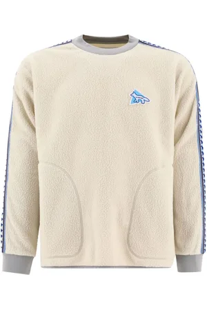 and wander X Maison Kitsuné Fleece-Sweatshirt