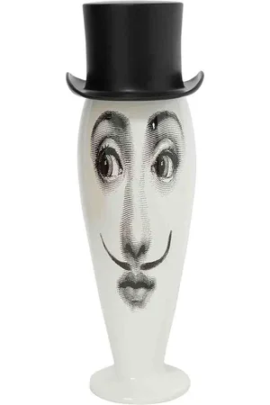 FORNASETTI Kermamikvase mit Zylinder