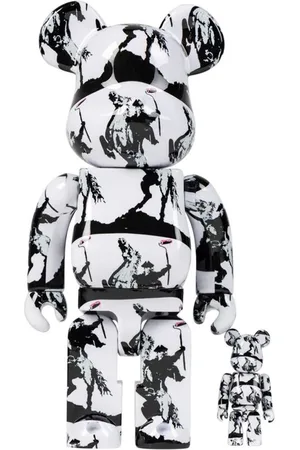 MEDICOM TOY X Brandalism Highwayman BE@RBRICK 100% und 400% Figuren-Set