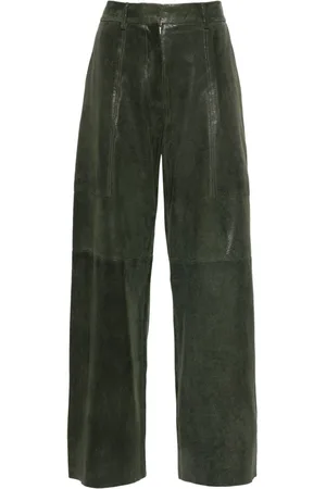 FORTE FORTE Gerade Wildlederhose
