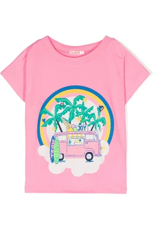 Billieblush T-Shirt mit Illustrations-Print