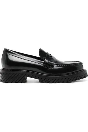 OFF-WHITE Loafer mit diagonalen Streifen