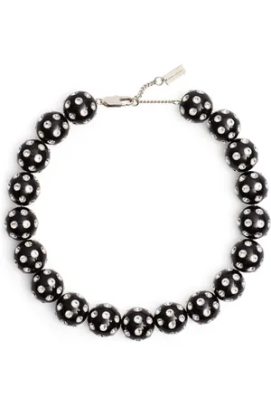 Marc Jacobs Polka Dot Halskette mit Kristallen