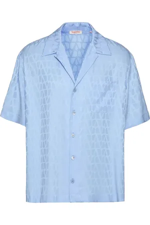 VALENTINO GARAVANI Seidenhemd mit Toile Iconographe-Jacquard