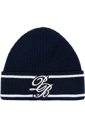 Balmain Beanie mit Logo-Stickerei