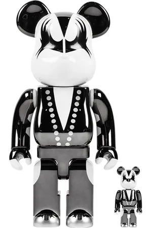 MEDICOM TOY X KISS Demon BE@RBRICK 100% und 400% Figuren-Set