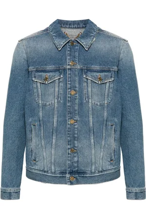 Golden Goose Jeansjacke mit Stone-Wash-Effekt