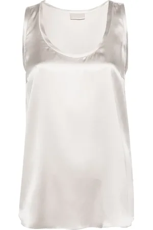 Brunello Cucinelli Top in Satinoptik