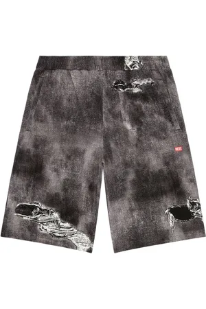 Diesel Joggingshorts in Distressed-Optik